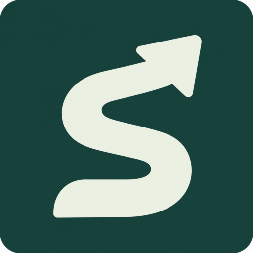 SALEpoint – S mit Aufwärtspfeil